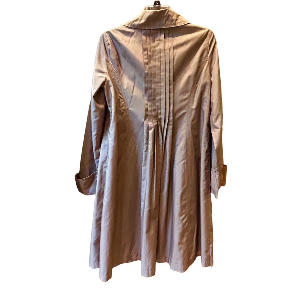 Zara Basic Light Brown Raincoat Rain Jacket S - image 4
